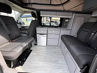 Used 2021 Volkswagen Transporter T28 Camper White & Green - Interior and Exterior details 10