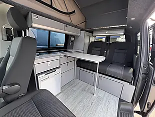 Used 2021 Volkswagen Transporter T28 Camper White & Green - Interior and Exterior details 12