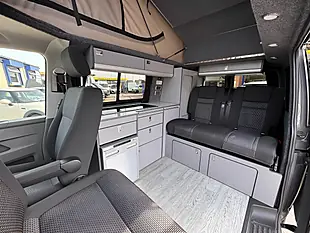 Used 2021 Volkswagen Transporter T28 Camper White & Green - Interior and Exterior details 13