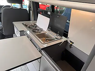 Used 2021 Volkswagen Transporter T28 Camper White & Green - Interior and Exterior details 18