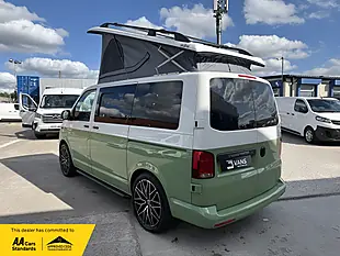 Used 2021 Volkswagen Transporter T28 Camper White & Green - Interior and Exterior details 5