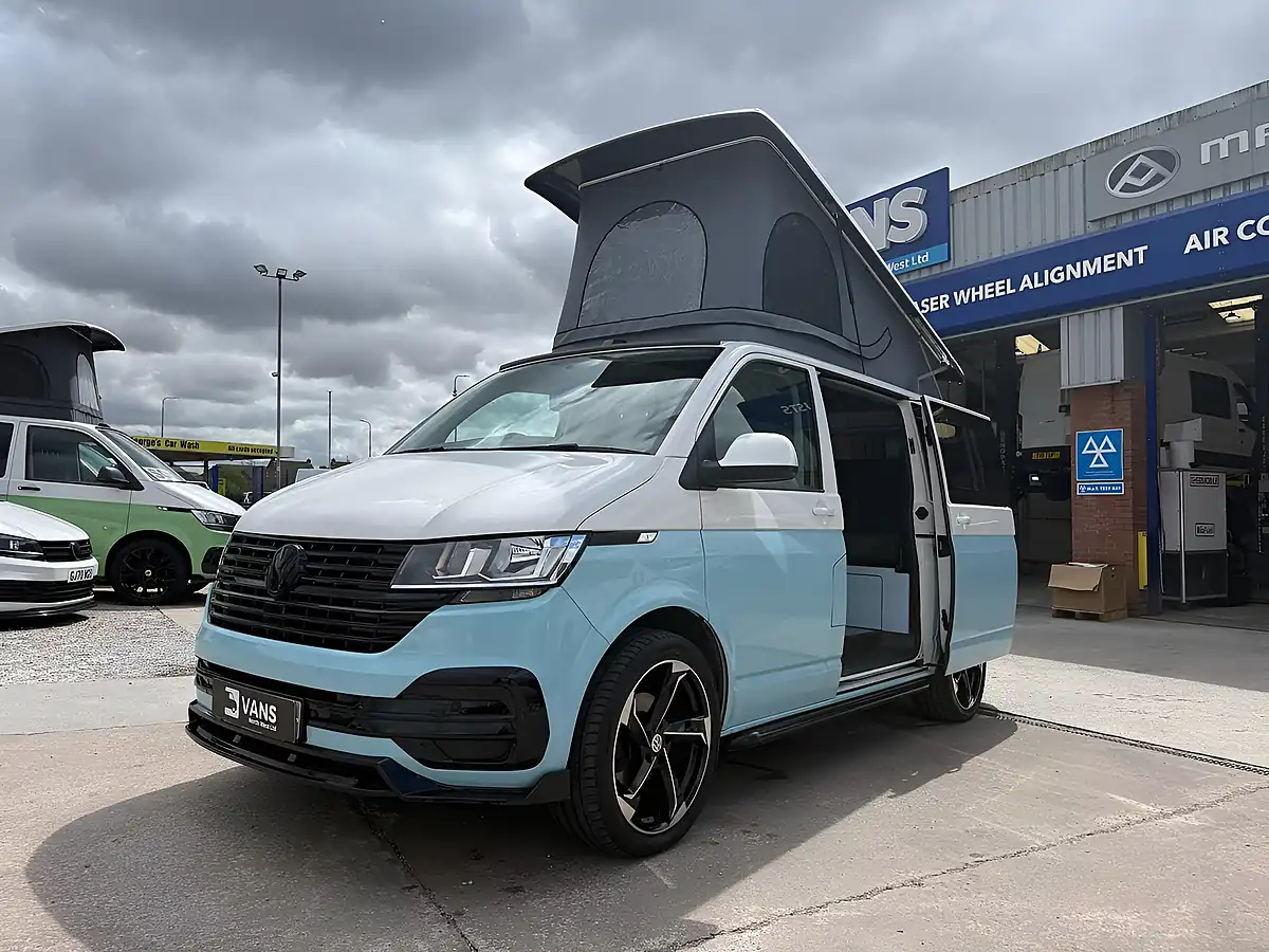 Used 2021 Volkswagen Transporter T28 Camper White - Interior and Exterior details 2
