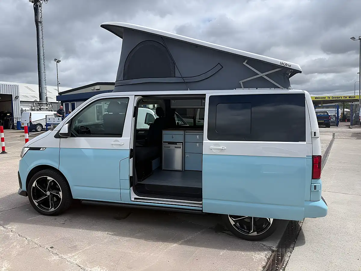 Used 2021 Volkswagen Transporter T28 Camper White - Interior and Exterior details 4