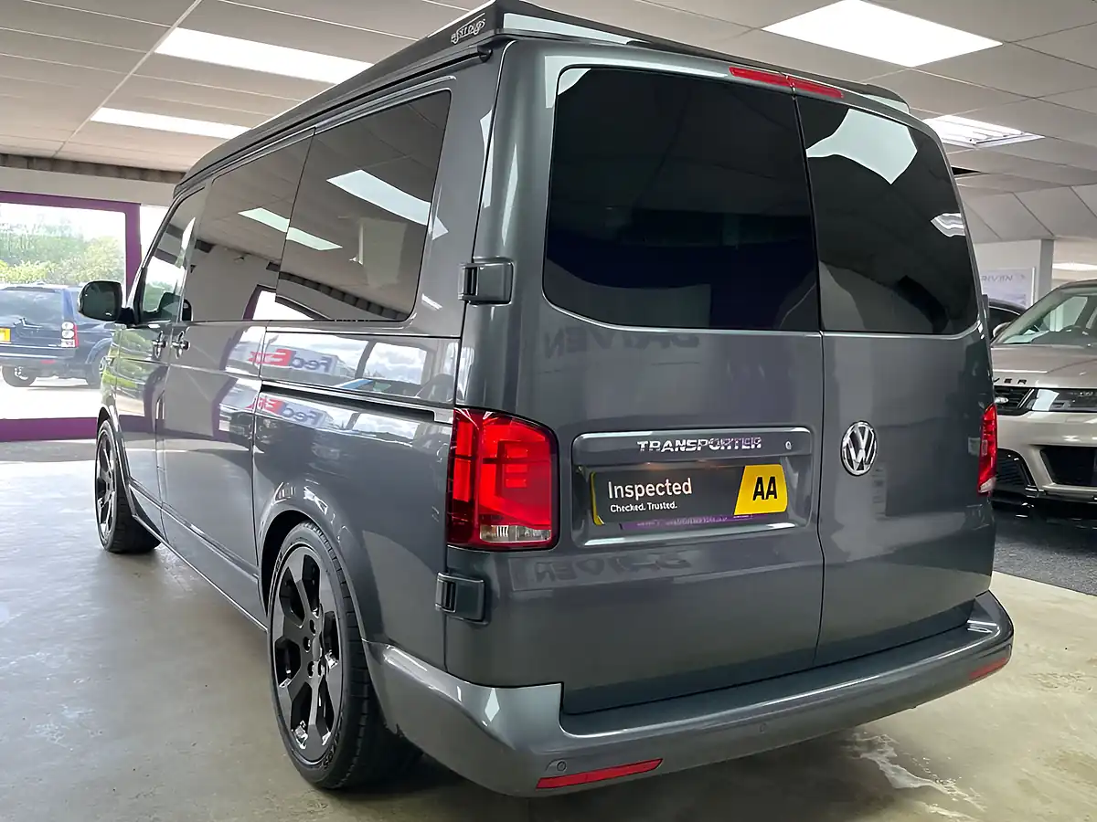 Used 2021 Volkswagen Transporter T28 Highline Panel Van Iridium Grey - Interior and Exterior details 9