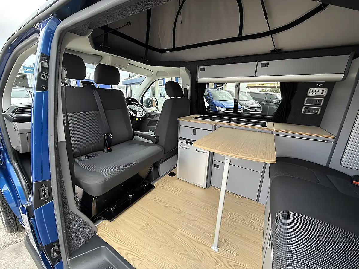 Used 2021 Volkswagen Transporter T30 Camper Grey - Interior and Exterior details 12