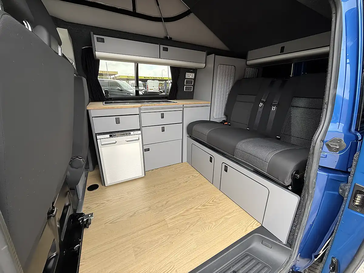 Used 2021 Volkswagen Transporter T30 Camper Grey - Interior and Exterior details 14