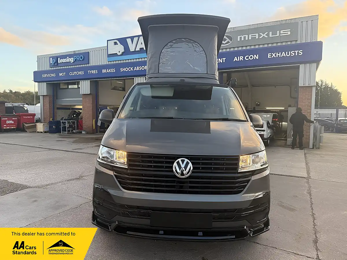 Used 2021 Volkswagen Transporter T30 Camper Grey - Interior and Exterior details 2