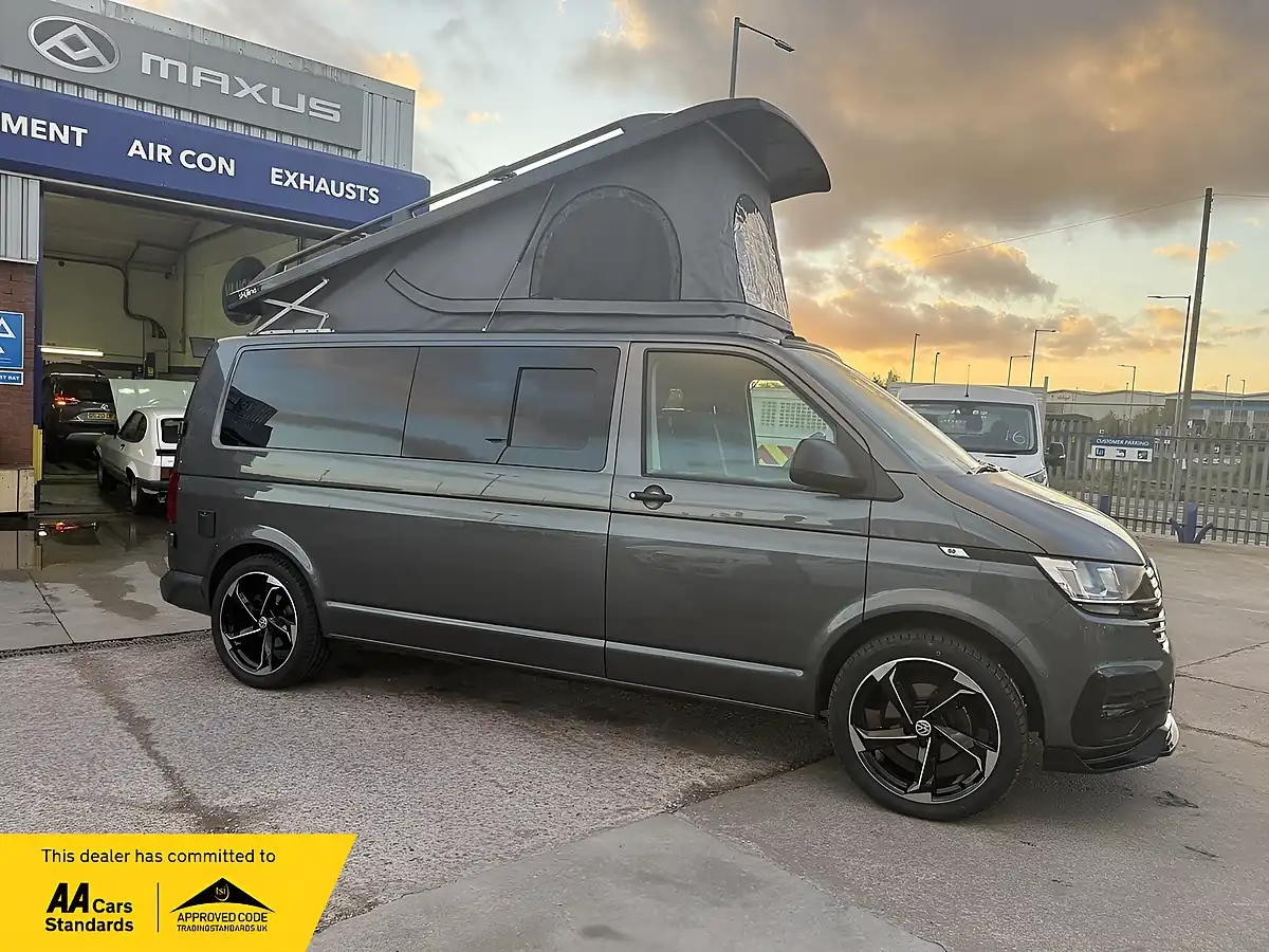 Used 2021 Volkswagen Transporter T30 Camper Grey - Interior and Exterior details 4