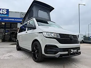 Used 2021 Volkswagen Transporter T32 Camper White / Ascot Grey - Interior and Exterior details 10