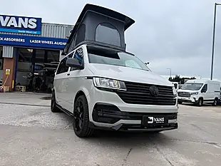 Used 2021 Volkswagen Transporter T32 Camper White / Ascot Grey - Interior and Exterior details 11