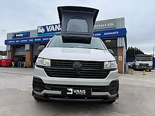 Used 2021 Volkswagen Transporter T32 Camper White / Ascot Grey - Interior and Exterior details 12