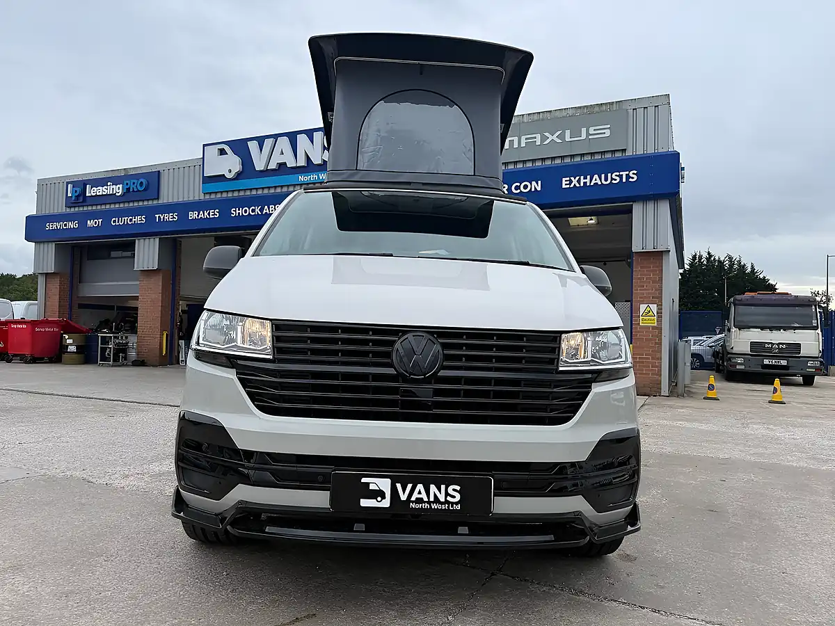Used 2021 Volkswagen Transporter T32 Camper White / Ascot Grey - Interior and Exterior details 12