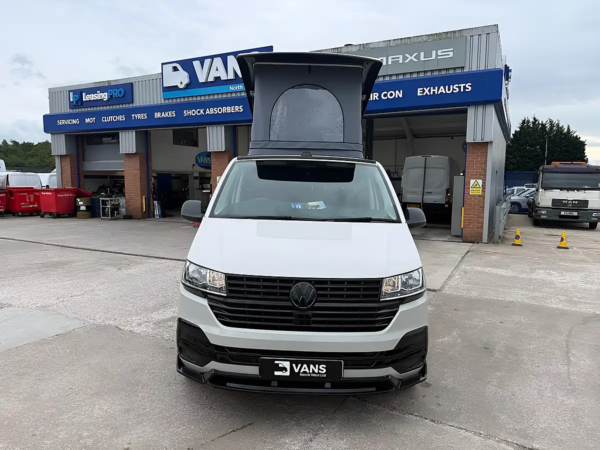 Used 2021 Volkswagen Transporter T32 Camper White / Ascot Grey - Interior and Exterior details 13