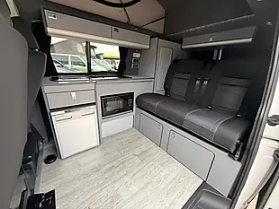 Used 2021 Volkswagen Transporter T32 Camper White / Ascot Grey - Interior and Exterior details 14