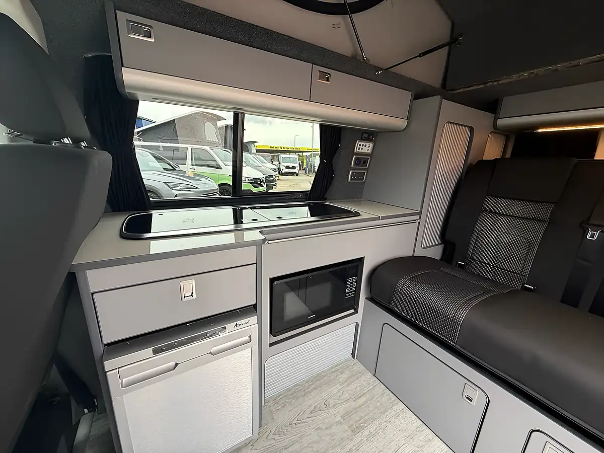 Used 2021 Volkswagen Transporter T32 Camper White / Ascot Grey - Interior and Exterior details 15