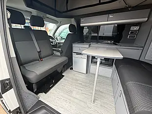 Used 2021 Volkswagen Transporter T32 Camper White / Ascot Grey - Interior and Exterior details 19