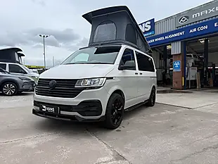 Used 2021 Volkswagen Transporter T32 Camper White / Ascot Grey - Interior and Exterior details 2