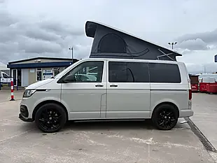 Used 2021 Volkswagen Transporter T32 Camper White / Ascot Grey - Interior and Exterior details 4