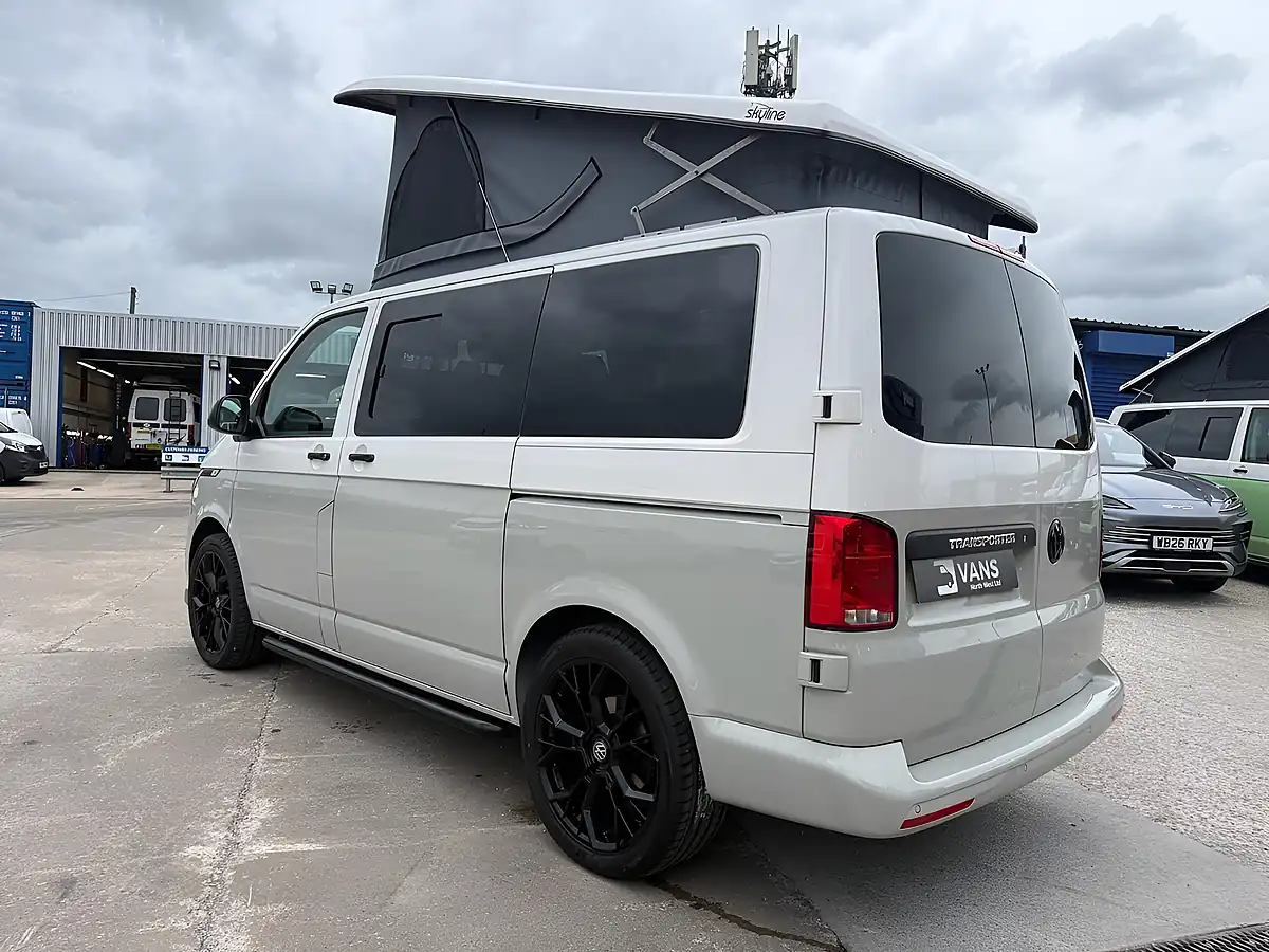 Used 2021 Volkswagen Transporter T32 Camper White / Ascot Grey - Interior and Exterior details 5