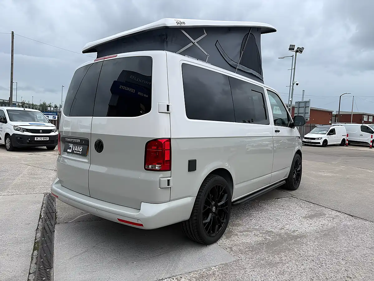 Used 2021 Volkswagen Transporter T32 Camper White / Ascot Grey - Interior and Exterior details 7