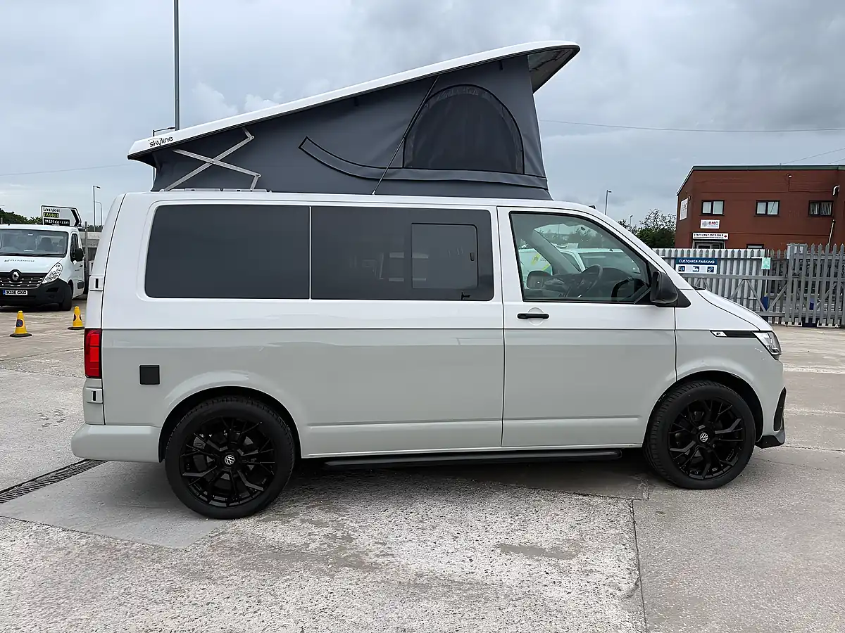 Used 2021 Volkswagen Transporter T32 Camper White / Ascot Grey - Interior and Exterior details 8