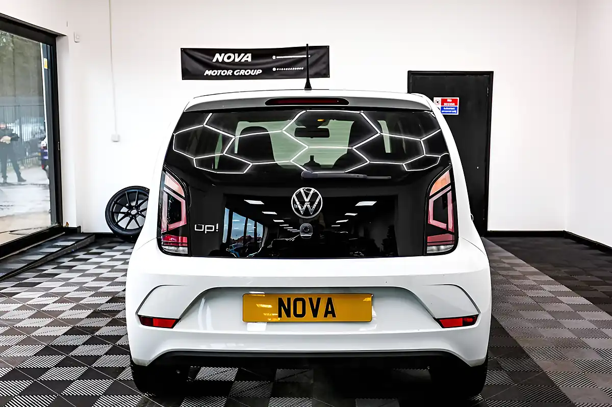 Used 2021 Volkswagen Up! Black Edition Pure White With Black Roof - Interior and Exterior details 11