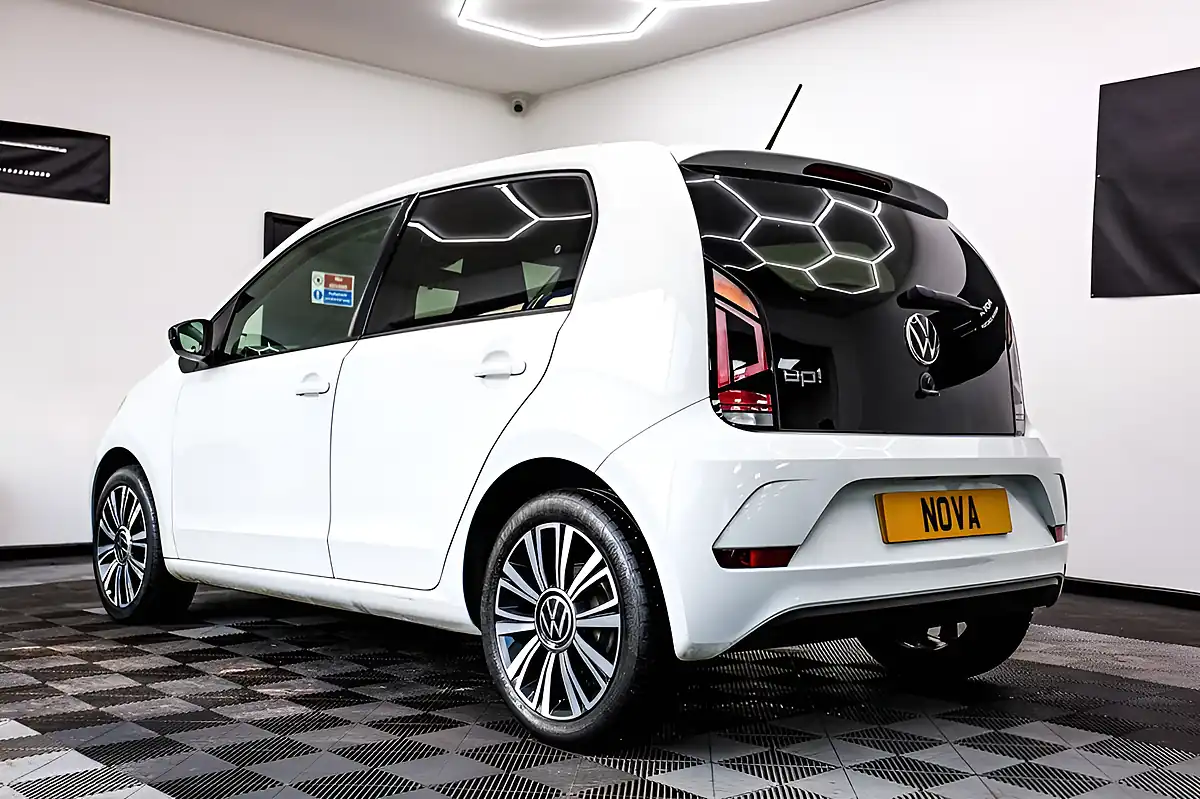 Used 2021 Volkswagen Up! Black Edition Pure White With Black Roof - Interior and Exterior details 12