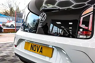 Used 2021 Volkswagen Up! Black Edition Pure White With Black Roof - Interior and Exterior details 13