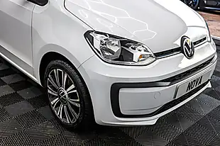 Used 2021 Volkswagen Up! Black Edition Pure White With Black Roof - Interior and Exterior details 17