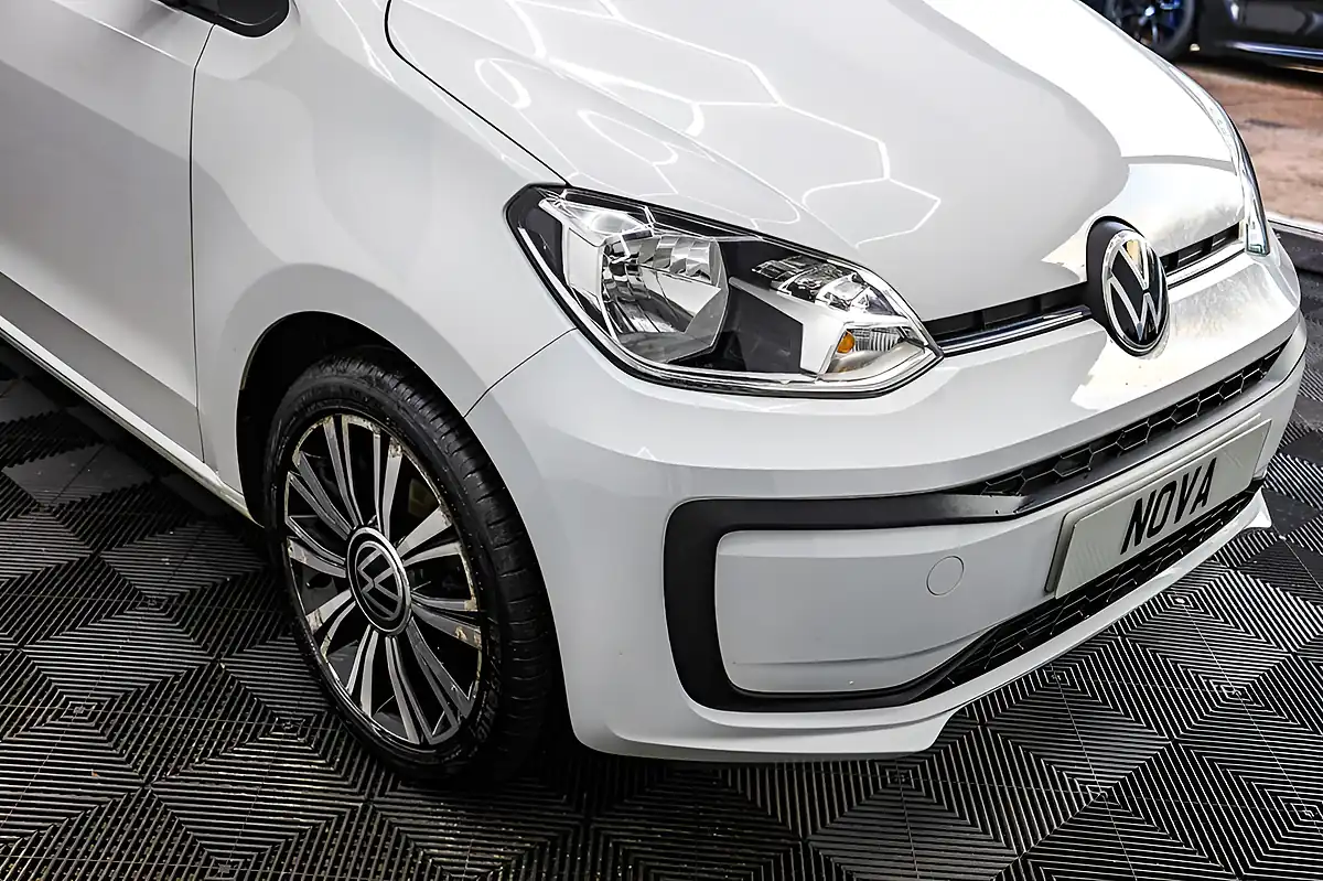Used 2021 Volkswagen Up! Black Edition Pure White With Black Roof - Interior and Exterior details 17