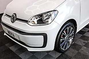 Used 2021 Volkswagen Up! Black Edition Pure White With Black Roof - Interior and Exterior details 18