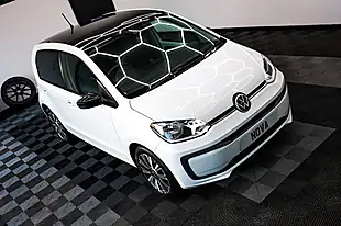 Used 2021 Volkswagen Up! Black Edition Pure White With Black Roof - Interior and Exterior details 3