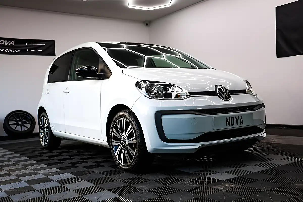 Used 2021 Volkswagen Up! Black Edition Pure White With Black Roof - Interior and Exterior details 6