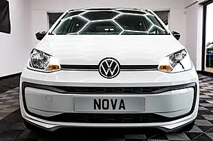 Used 2021 Volkswagen Up! Black Edition Pure White With Black Roof - Interior and Exterior details 8