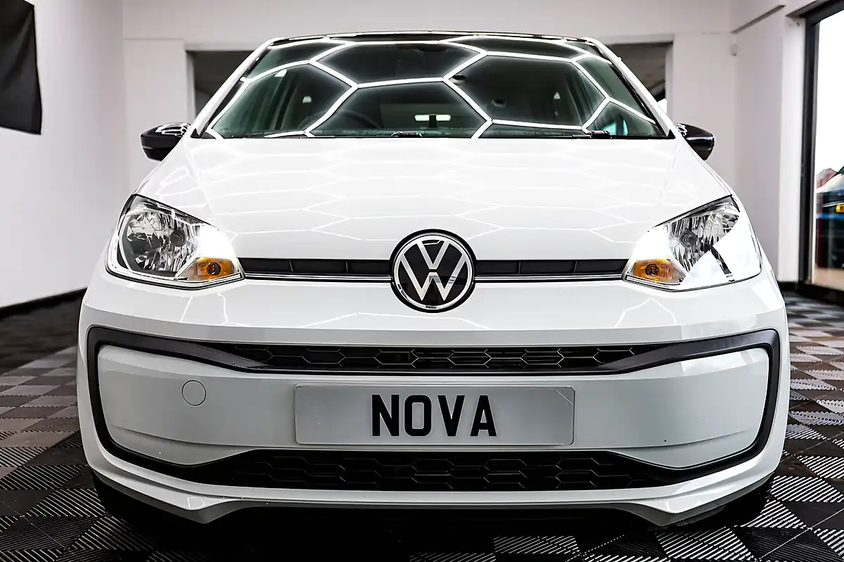 Used 2021 Volkswagen Up! Black Edition Pure White With Black Roof - Interior and Exterior details 8