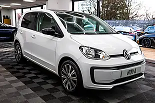 Used 2021 Volkswagen Up! Black Edition Pure White With Black Roof - Interior and Exterior details 9