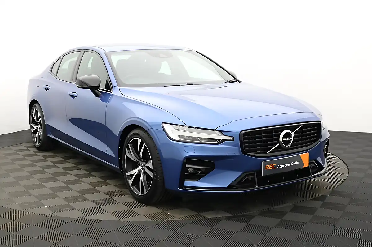 Used 2021 Volvo S60 R-Design Blue - Interior and Exterior details 10
