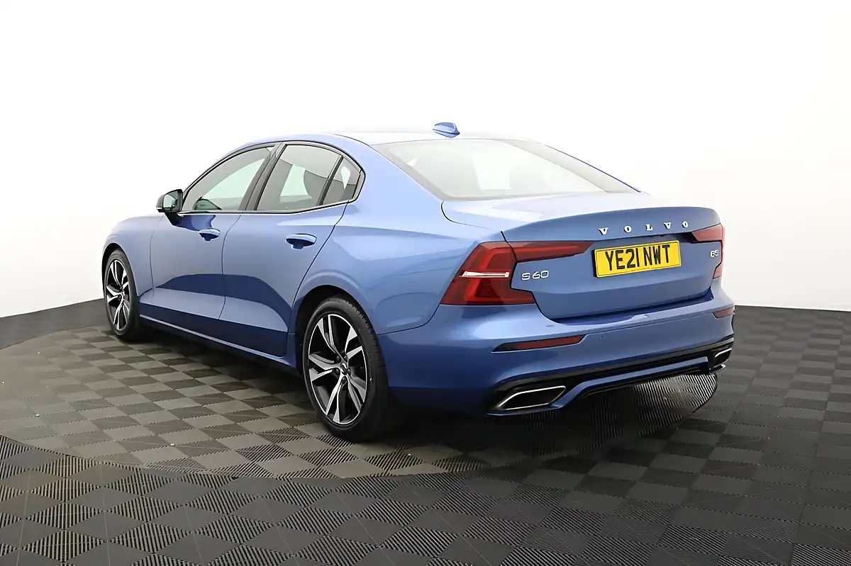 Used 2021 Volvo S60 R-Design Blue - Interior and Exterior details 6
