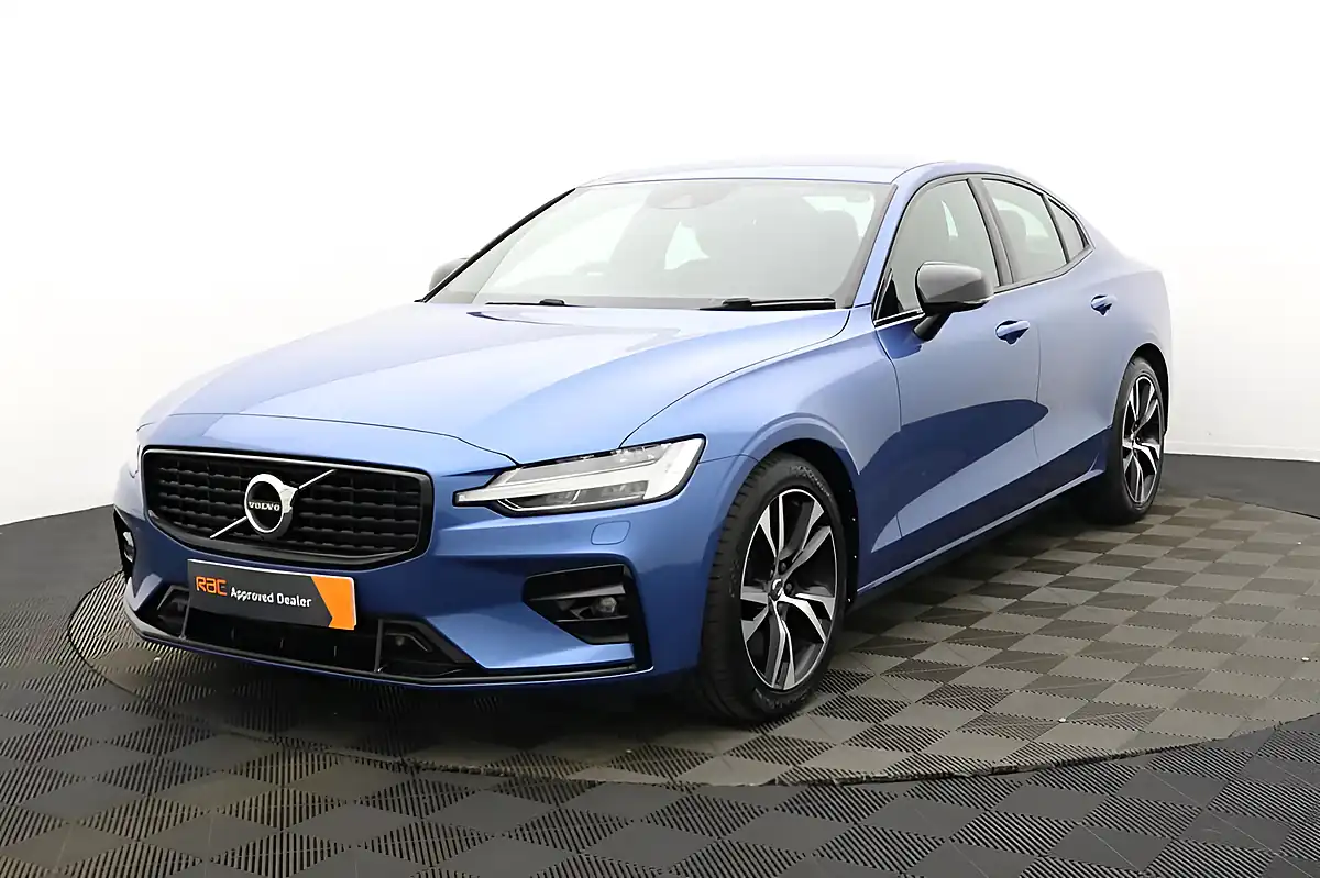 Used 2021 Volvo S60 R-Design Blue - Interior and Exterior details 8