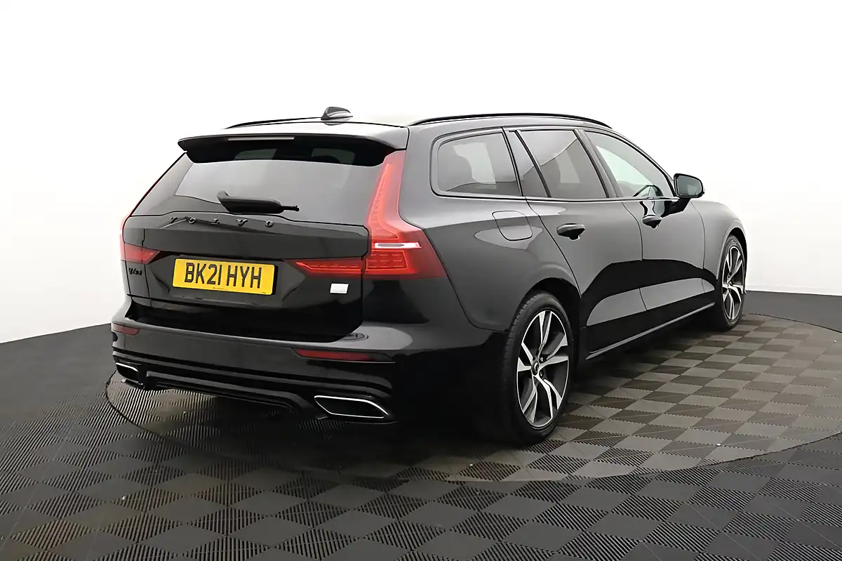Used 2021 Volvo V60 R-Design Black Stone - Interior and Exterior details 3