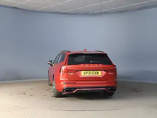 Used 2021 Volvo V60 R-Design Red - Interior and Exterior details 10