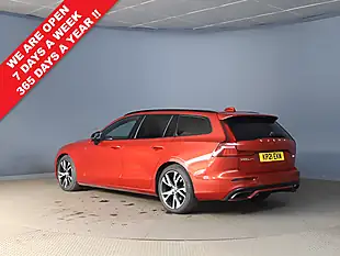 Used 2021 Volvo V60 R-Design Red - Interior and Exterior details 3