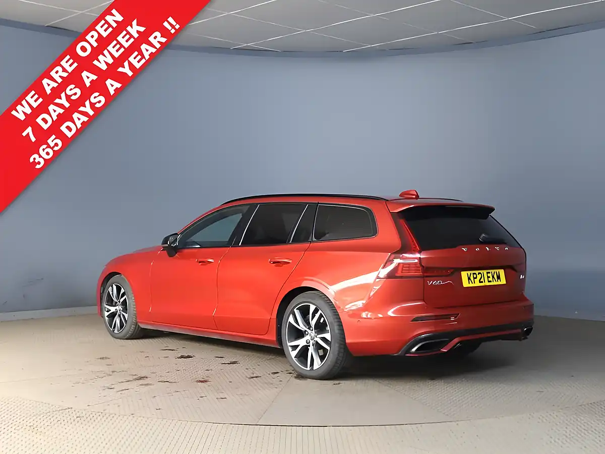 Used 2021 Volvo V60 R-Design Red - Interior and Exterior details 3