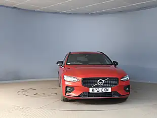 Used 2021 Volvo V60 R-Design Red - Interior and Exterior details 9
