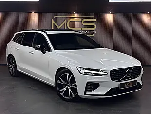 Used 2021 Volvo V60 R-Design White - Interior and Exterior details 3