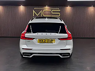 Used 2021 Volvo V60 R-Design White - Interior and Exterior details 5