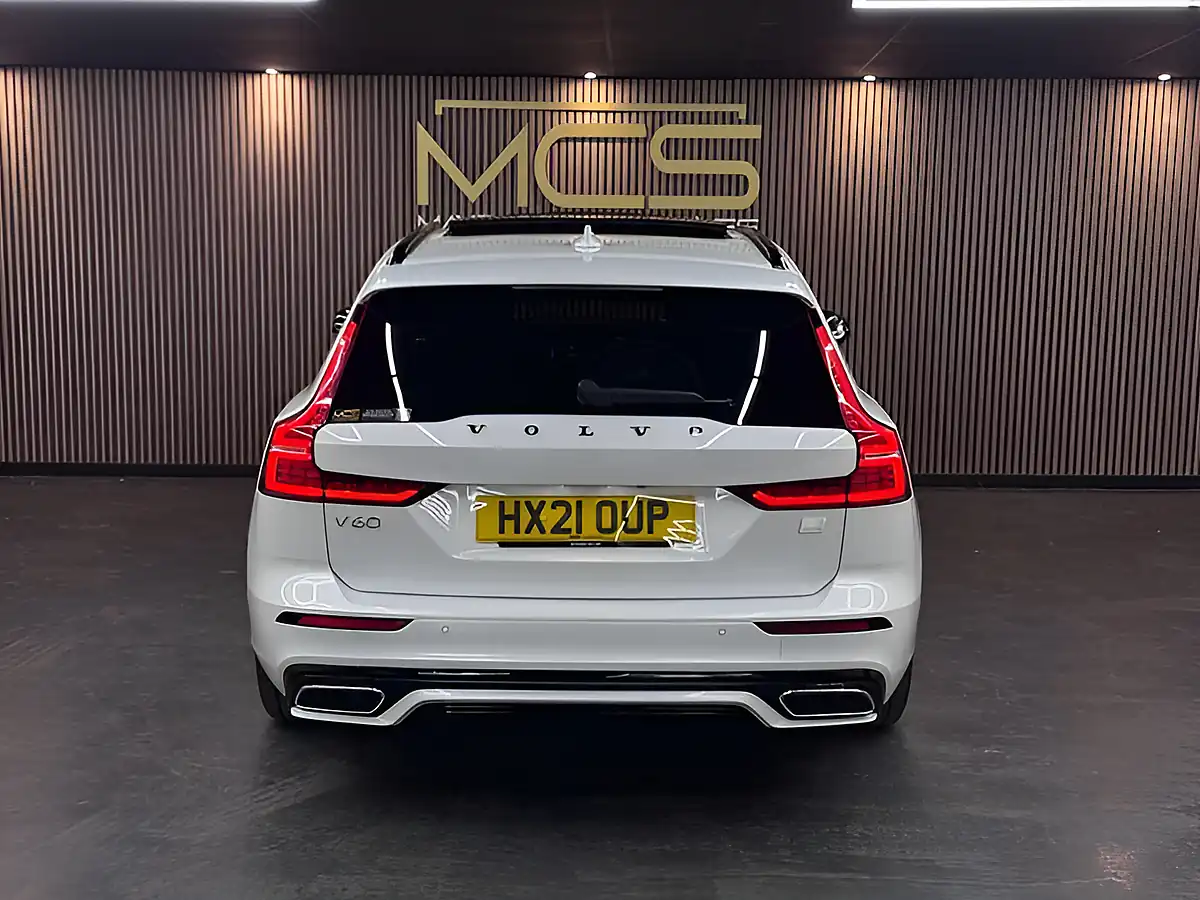Used 2021 Volvo V60 R-Design White - Interior and Exterior details 5