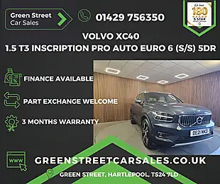 Used 2021 Volvo XC40 Inscription Pro Blue - Interior and Exterior details 2