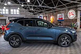 Used 2021 Volvo XC40 R-Design Denim Blue - Interior and Exterior details 2