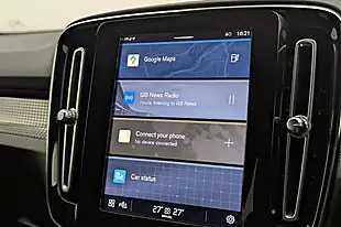 Used 2021 Volvo XC40 Recharge Twin Fusion Red - Interior and Exterior details 16
